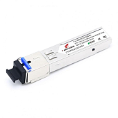 SFP 1,25 GE оптический модуль 40 км, SM, 1 волокно, комплект TX/RX 1310/1550 SC, DDM